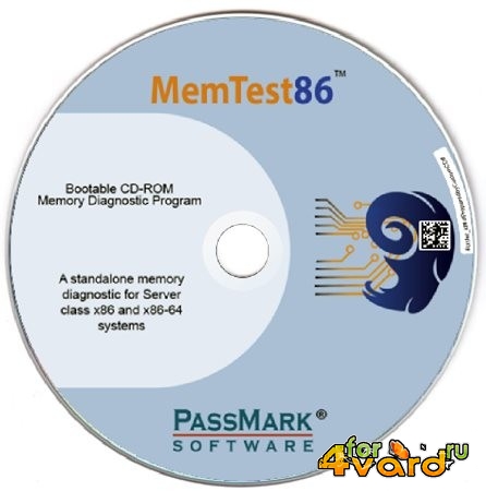 MemTest86 7.3 Final CD/DVD/USB